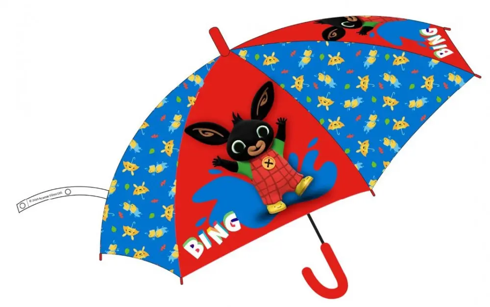 Bing Dětský poloautomatický deštník Ø68 cm fotografii produktu