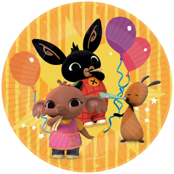 Bing papírové talíře 8-balení 23 cm fotografii produktu