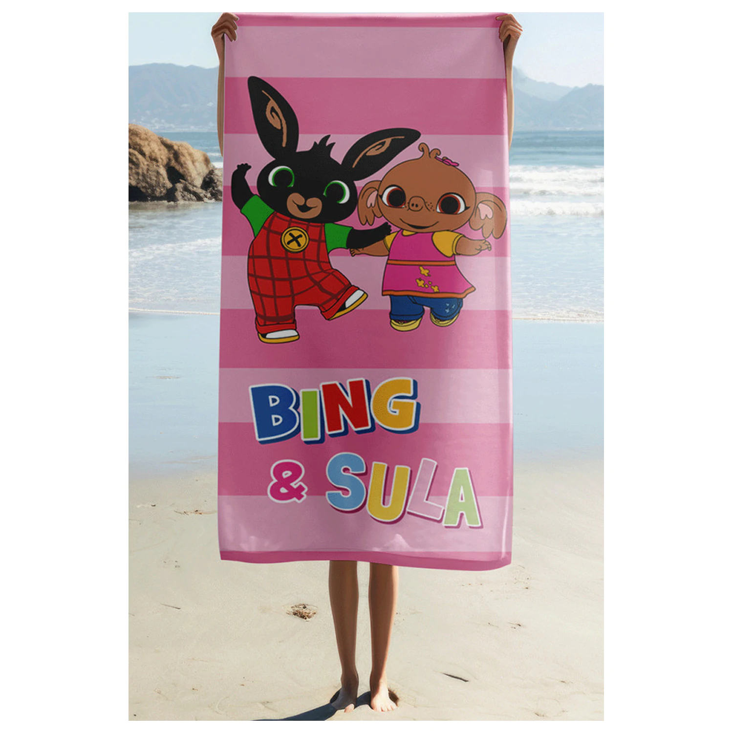 Bing Playing Together ručník 70x140cm fotografii produktu