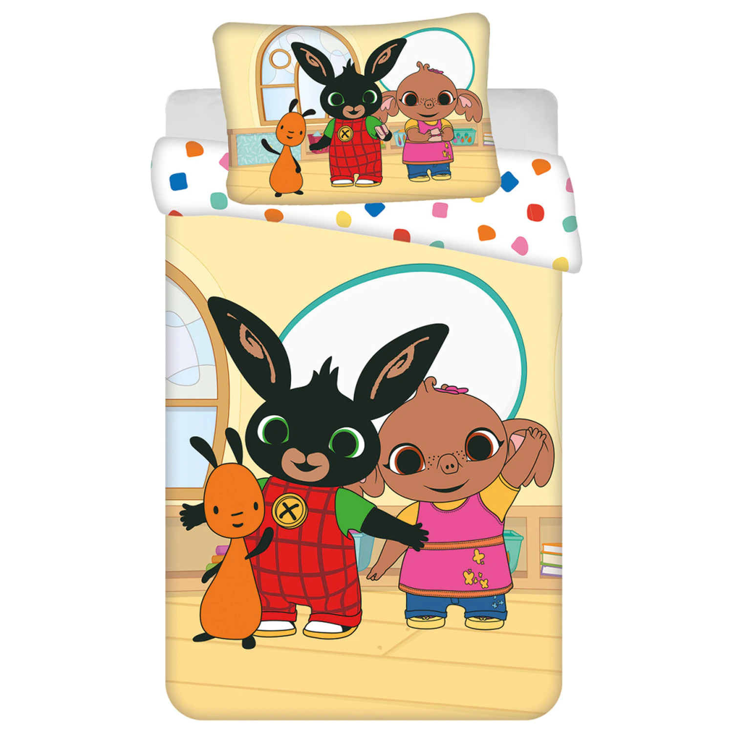 Bing Playroom Kids, Předškolní povlak na peřinu fotografii produktu