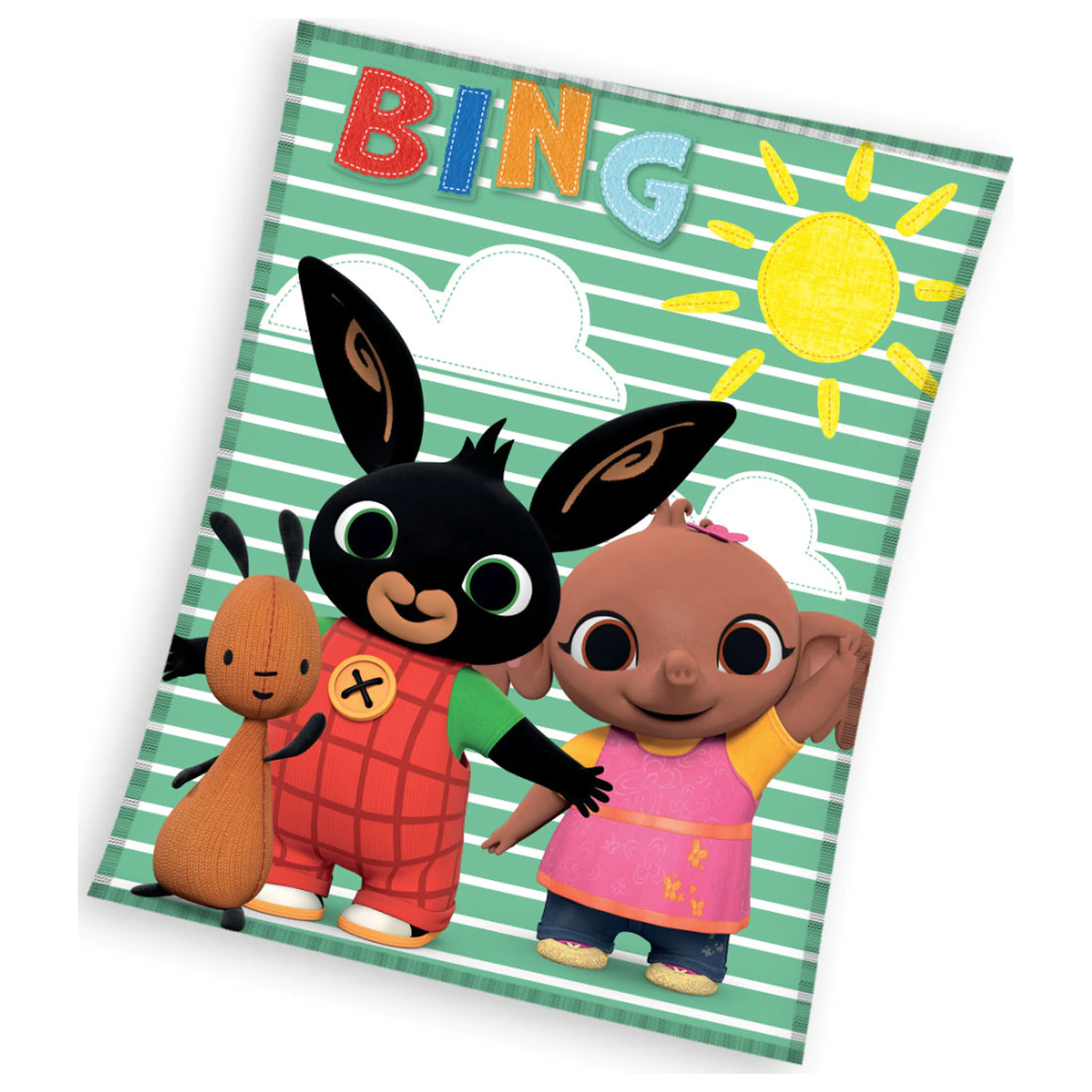 Bing Sun coral fleece deka fotografii produktu