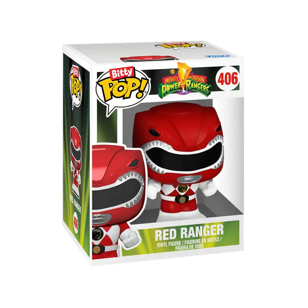 Figurka Bitty Bots Mighty Morphin Power Rangers Megazord s Red Ranger fotografii produktu