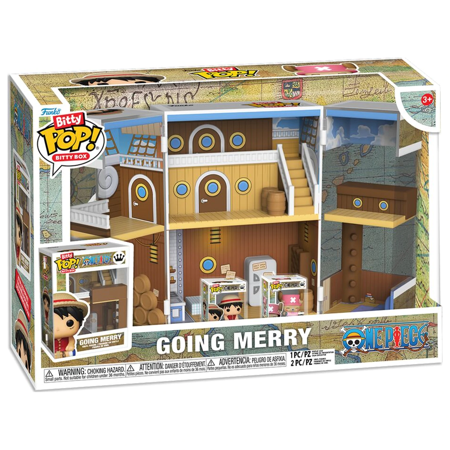 Bitty Boxes figurka One Piece Going Merry fotografii produktu