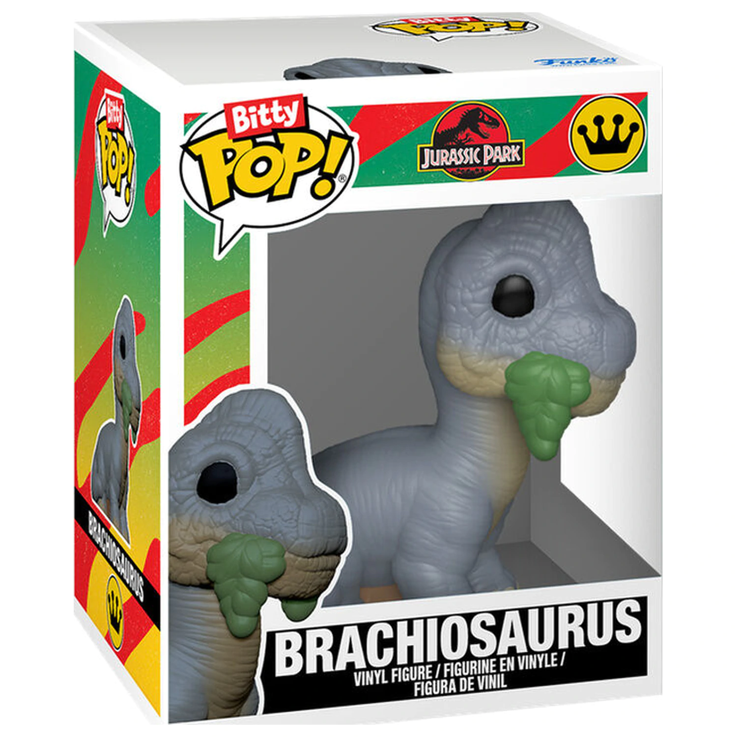 Bitty Funko POP balení 2 figurek Jurassic Park Velociraptor & Brachiosaurus fotografii produktu