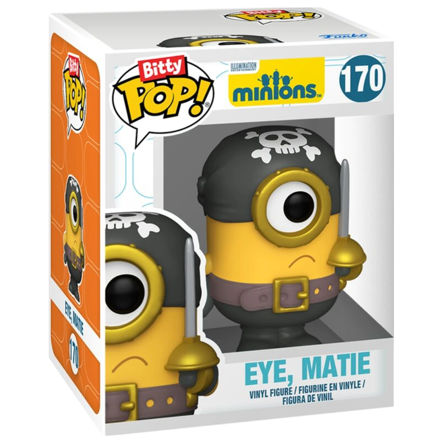 Bitty Funko POP balíček 2 figurek Minions Kevin & Eye fotografii produktu
