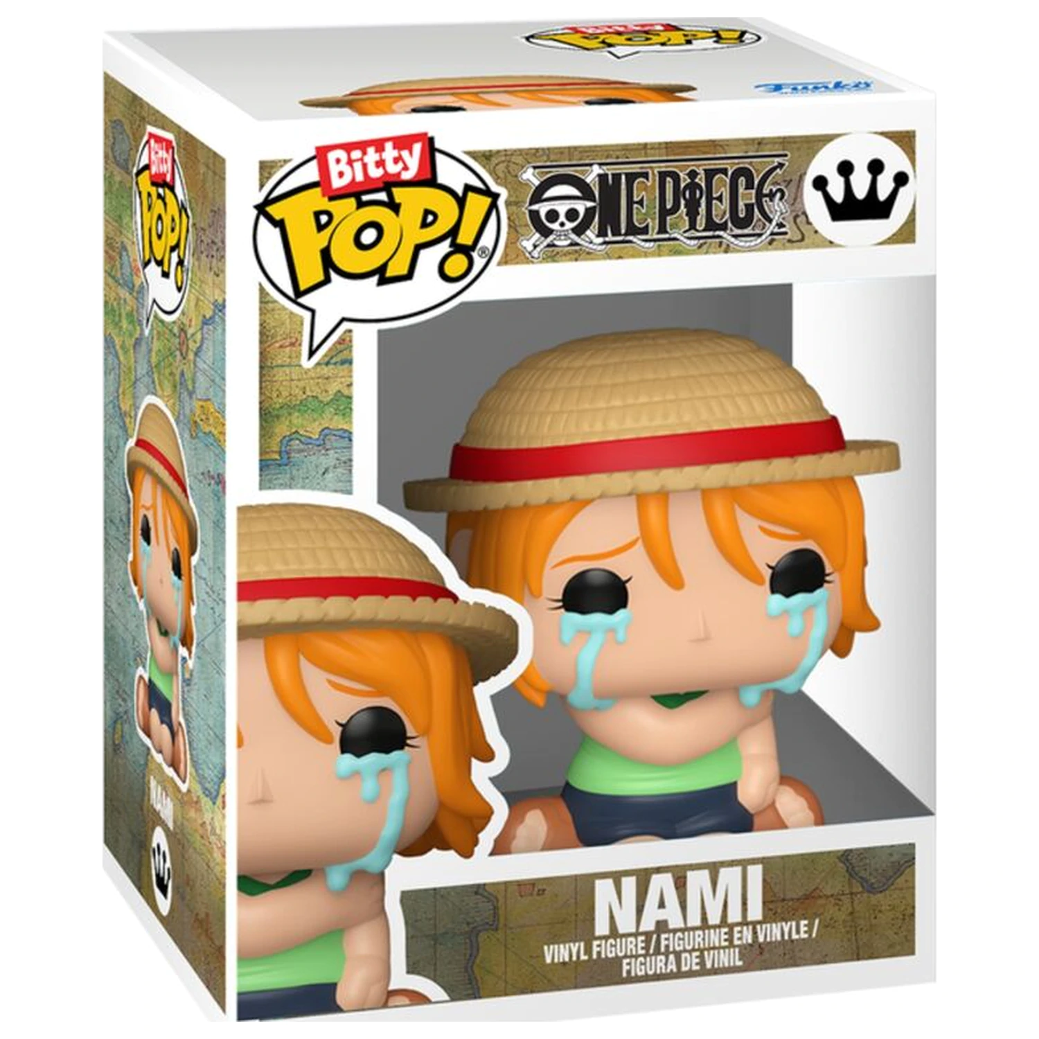 Bitty Funko POP balení 2 figurek One Piece Luffy & Nami fotografii produktu
