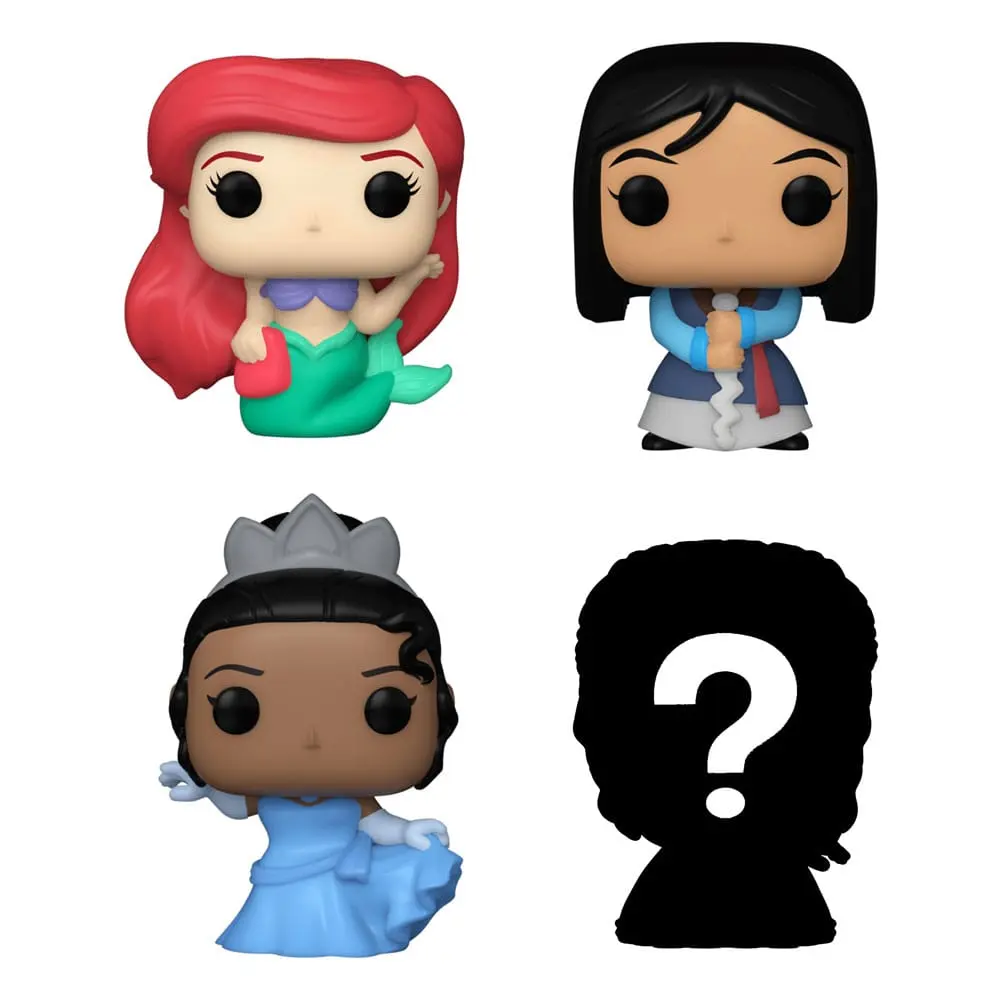 Disney Princesses Bitty POP! Vinylová figurka 4-Pack Ariel 2,5 cm fotografii produktu