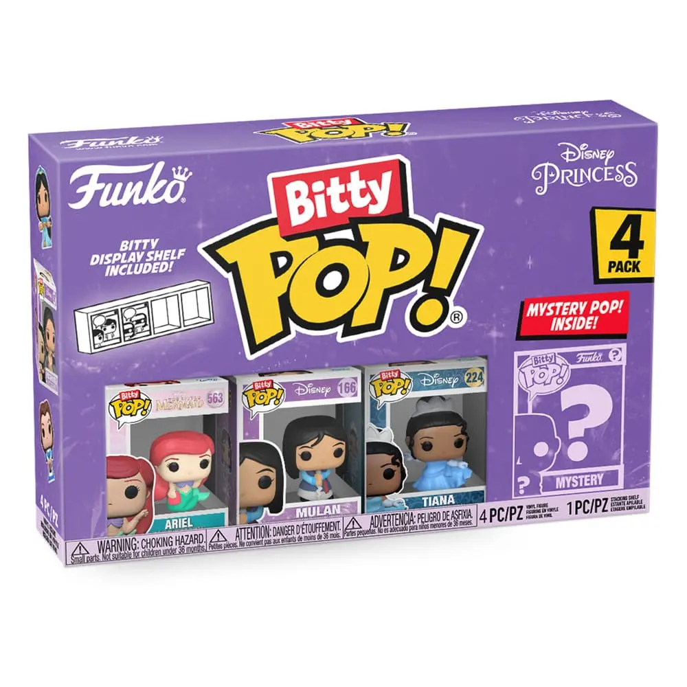 Disney Princesses Bitty POP! Vinylová figurka 4-Pack Ariel 2,5 cm fotografii produktu