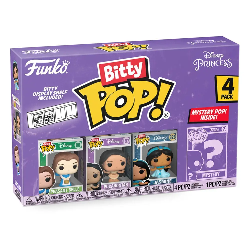 Disney Princesses Bitty POP! vinylová figurka 4-Pack Belle 2,5 cm fotografii produktu