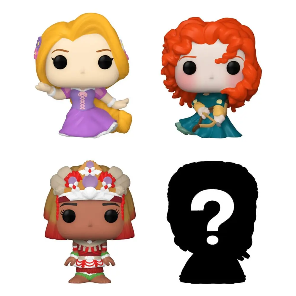 Disney Princesses Bitty POP! vinylová figurka 4-pack Locika 2,5 cm fotografii produktu