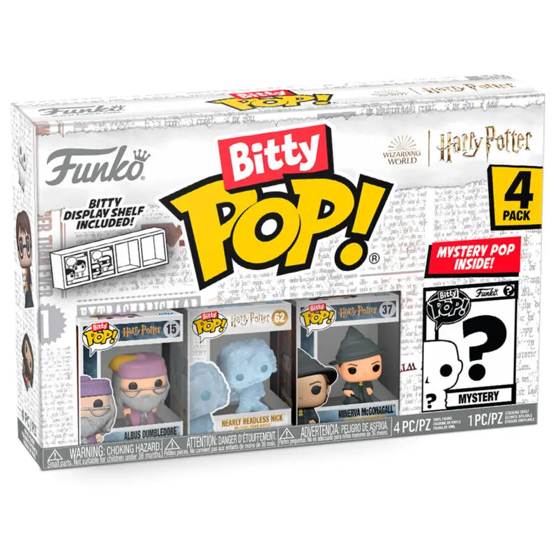 Harry Potter Bitty POP! vinylová figurka 4-Pack Brumbál 2,5 cm fotografii produktu