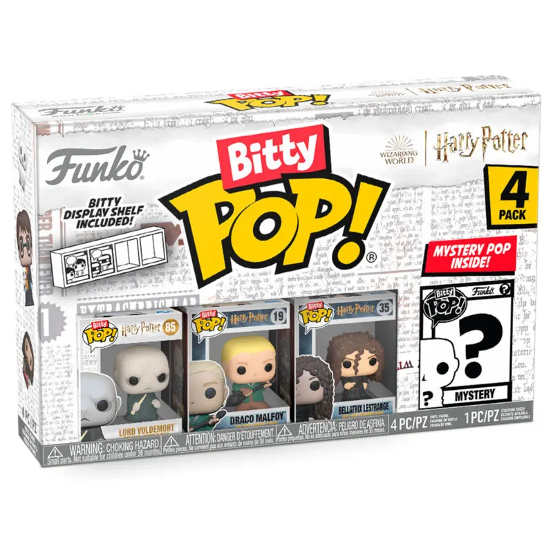 Harry Potter Bitty POP! vinylová figurka 4-Pack Voldemort 2,5 cm fotografii produktu