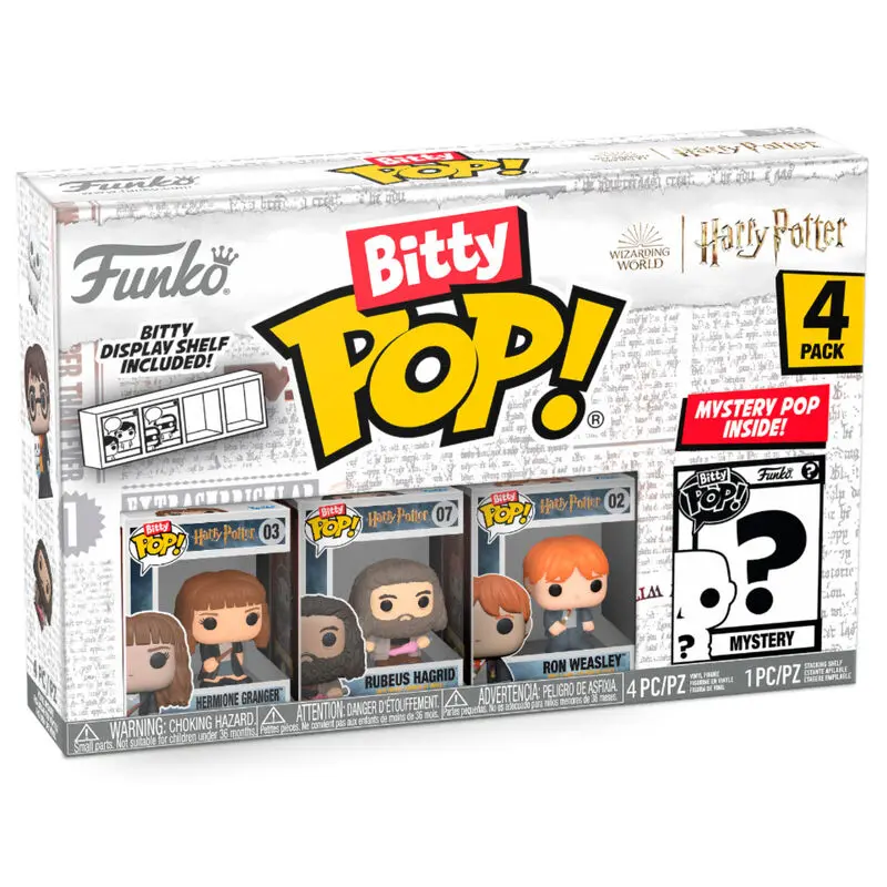 Harry Potter Bitty POP! Vinylová figurka 4-Pack Hermiona 2,5 cm fotografii produktu