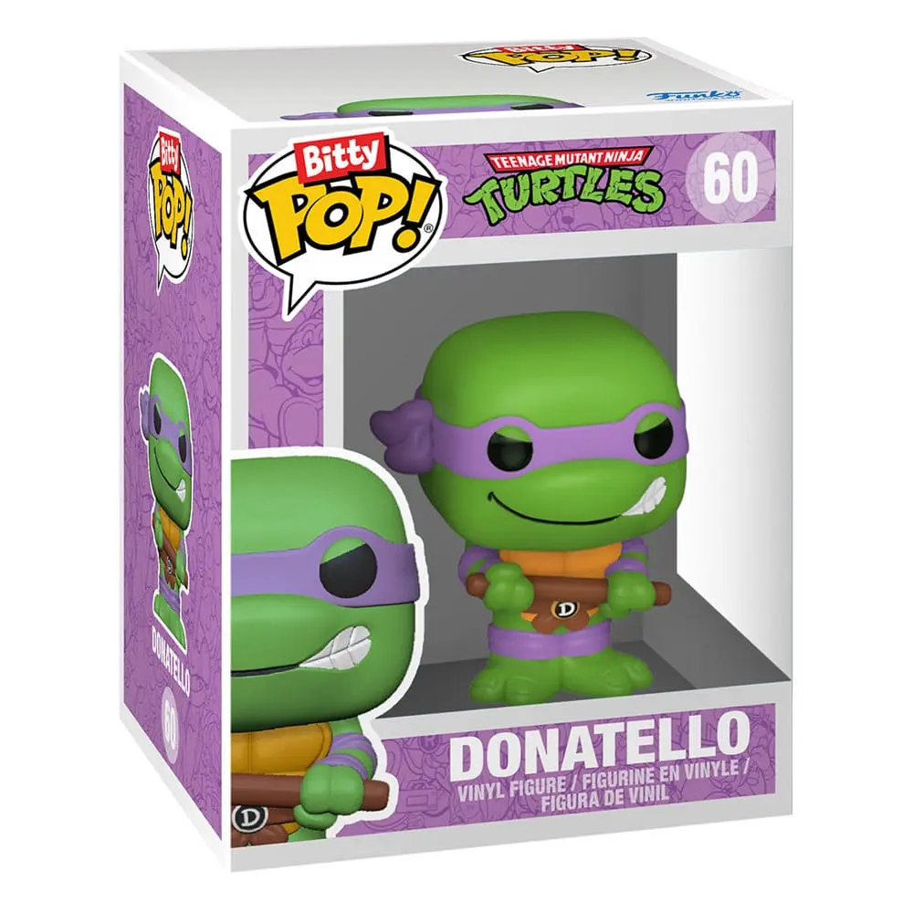 Teenage Mutant Ninja Turtles Bitty POP! Vinylová figurka 4-Pack Donatello 2,5 cm fotografii produktu