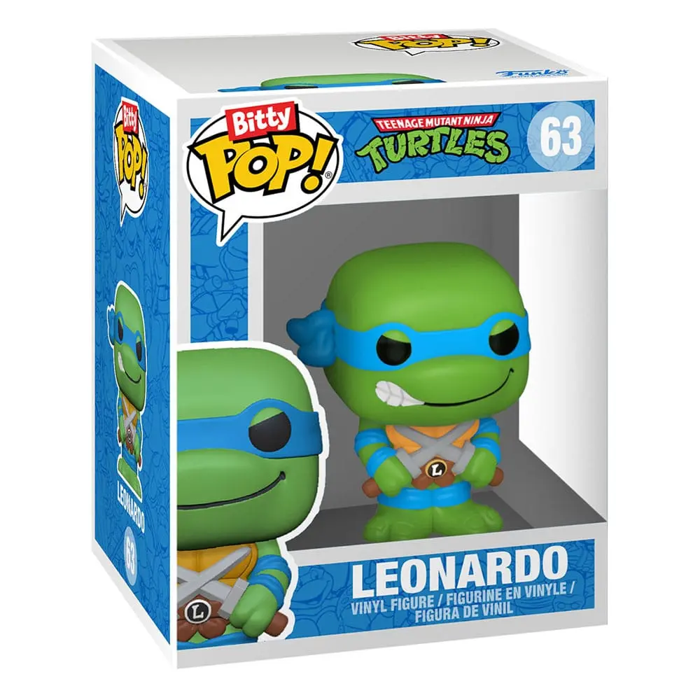 Teenage Mutant Ninja Turtles Bitty POP! Vinylová figurka 4-Pack Leonardo 2,5 cm fotografii produktu