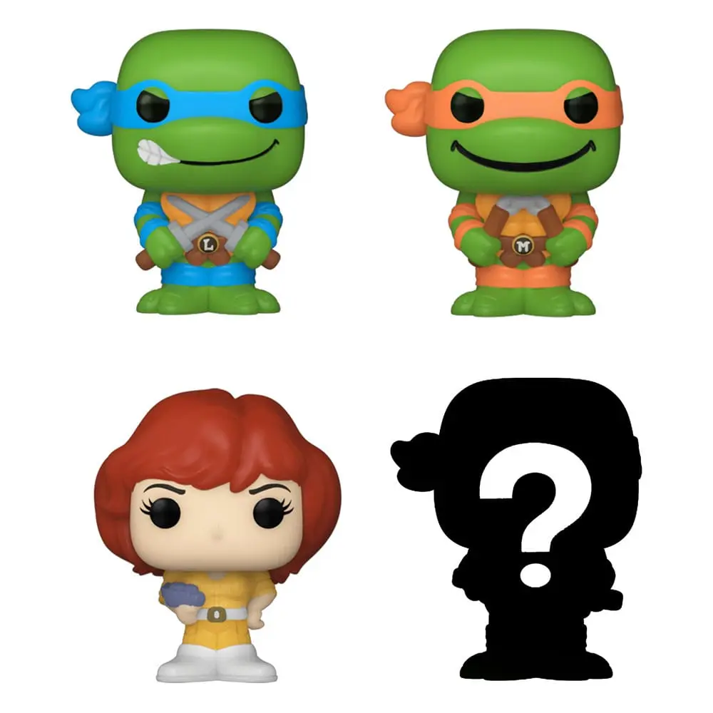 Teenage Mutant Ninja Turtles Bitty POP! Vinylová figurka 4-Pack Leonardo 2,5 cm fotografii produktu