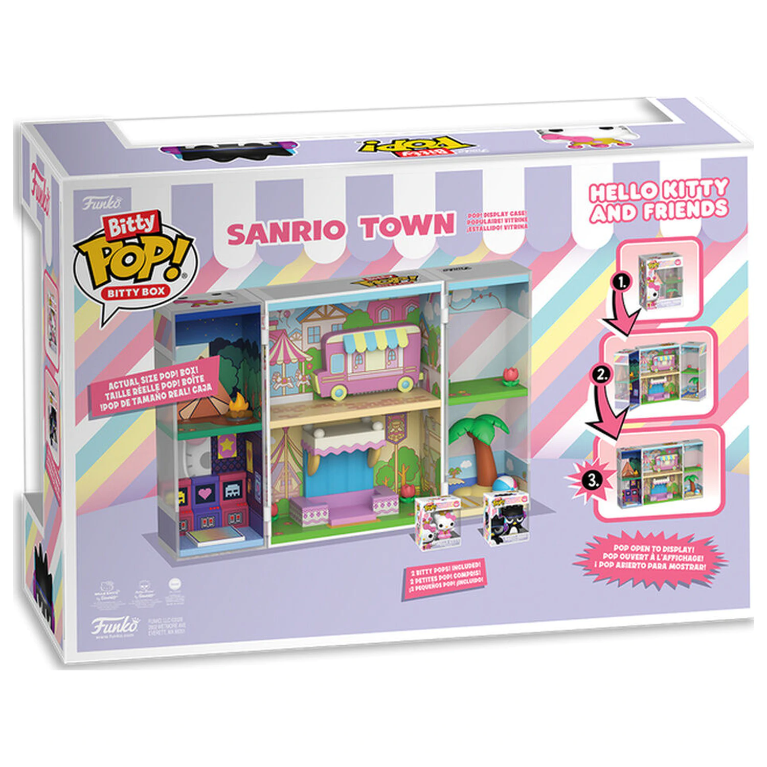 Bitty Funko POP krabičky figurka Hello Kitty and Friends Sanrio Town fotografii produktu