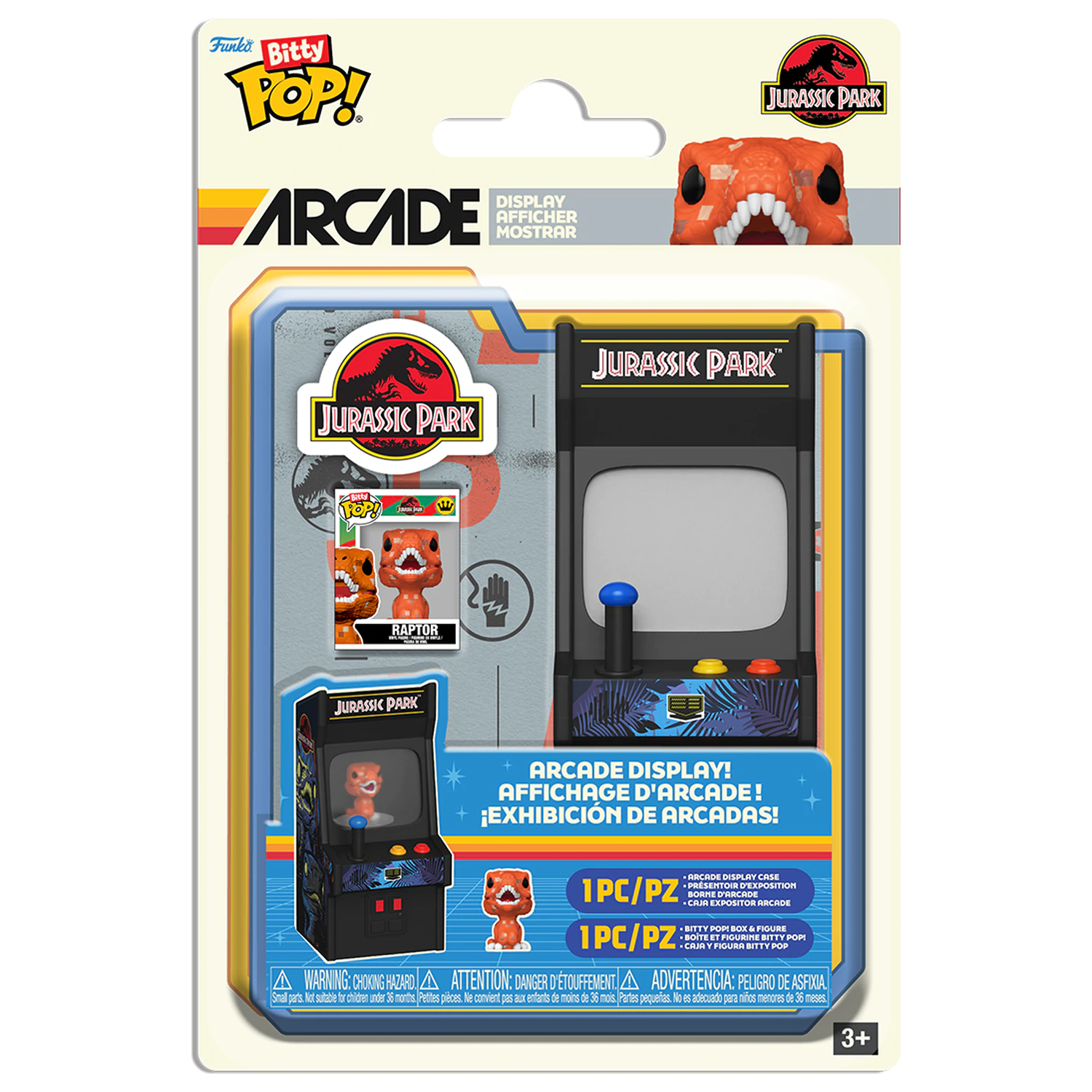 Bitty Funko POP figurka Arcade Jurassic Park fotografii produktu