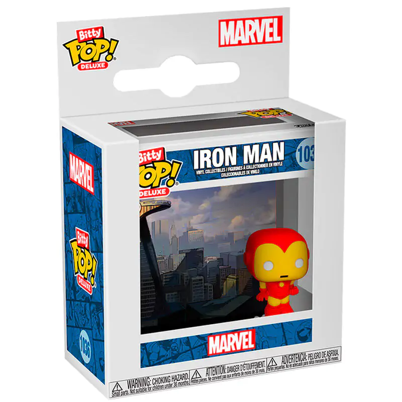 Mini Funko POP figurka Deluxe Marvel Iron Man fotografii produktu