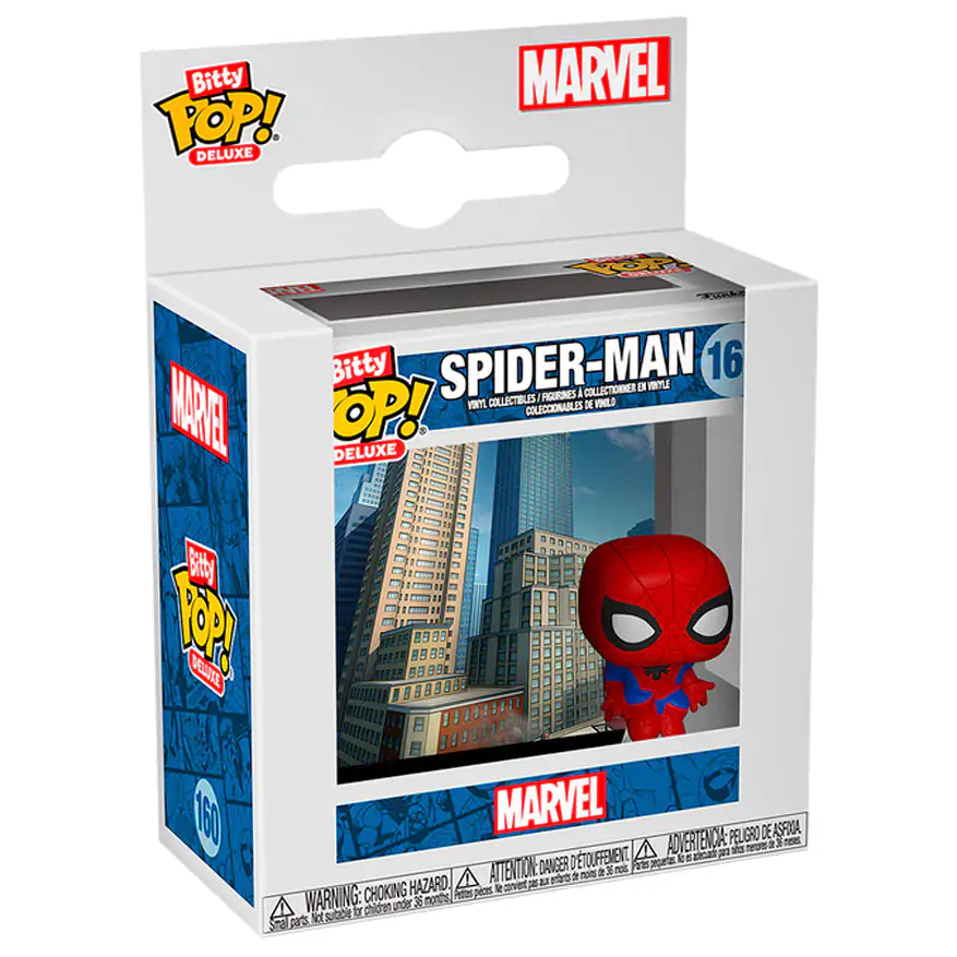 Mini Funko POP figurka Deluxe Marvel Spider-Man fotografii produktu