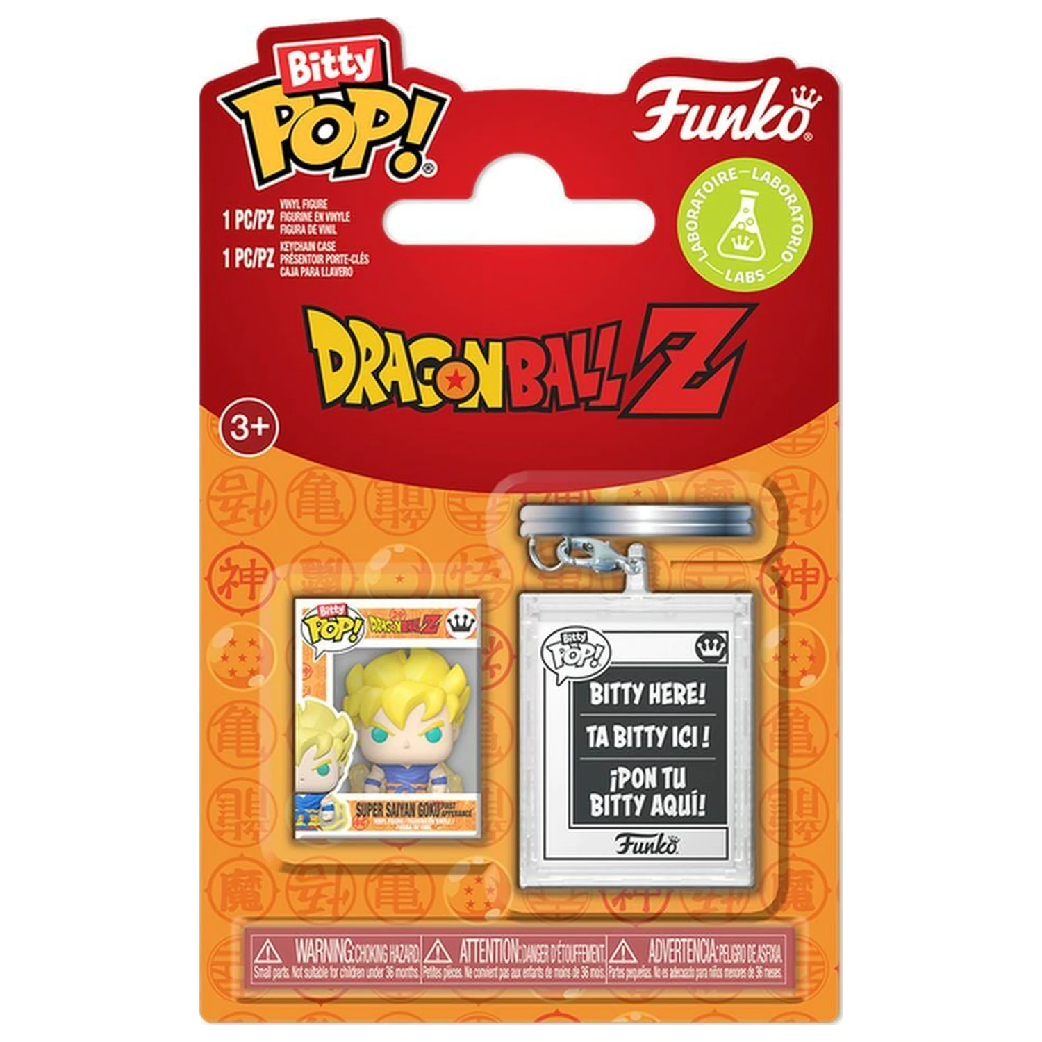 Bitty Funko POP figurka a klíčenka Dragon Ball Super Saiyan Goku fotografii produktu