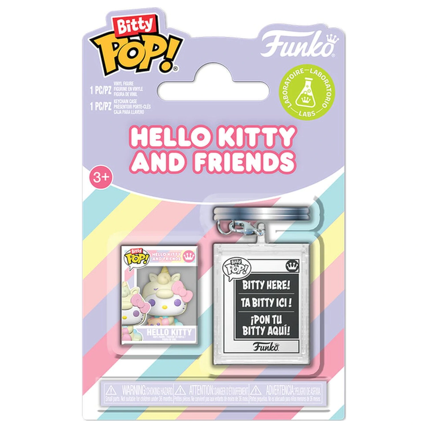 Bitty Funko POP figurka a klíčenka Hello Kitty and Friends Hello Kitty fotografii produktu