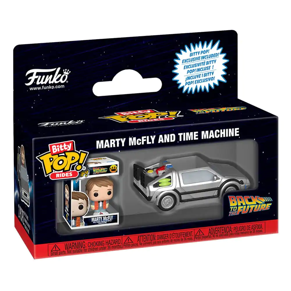 Bitty Funko POP figurka Ride Back to the Future Time Machine fotografii produktu