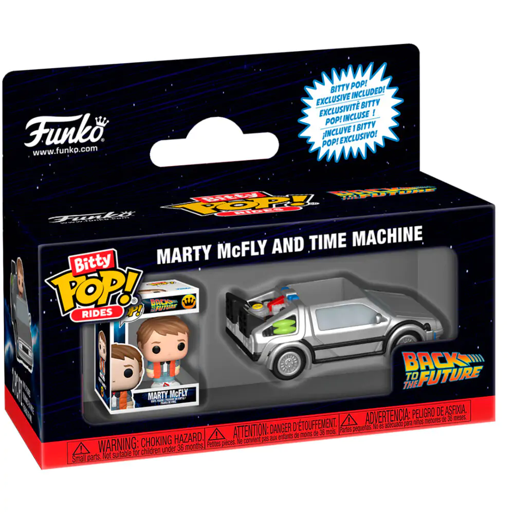 Bitty Funko POP figurka Ride Back to the Future Time Machine fotografii produktu