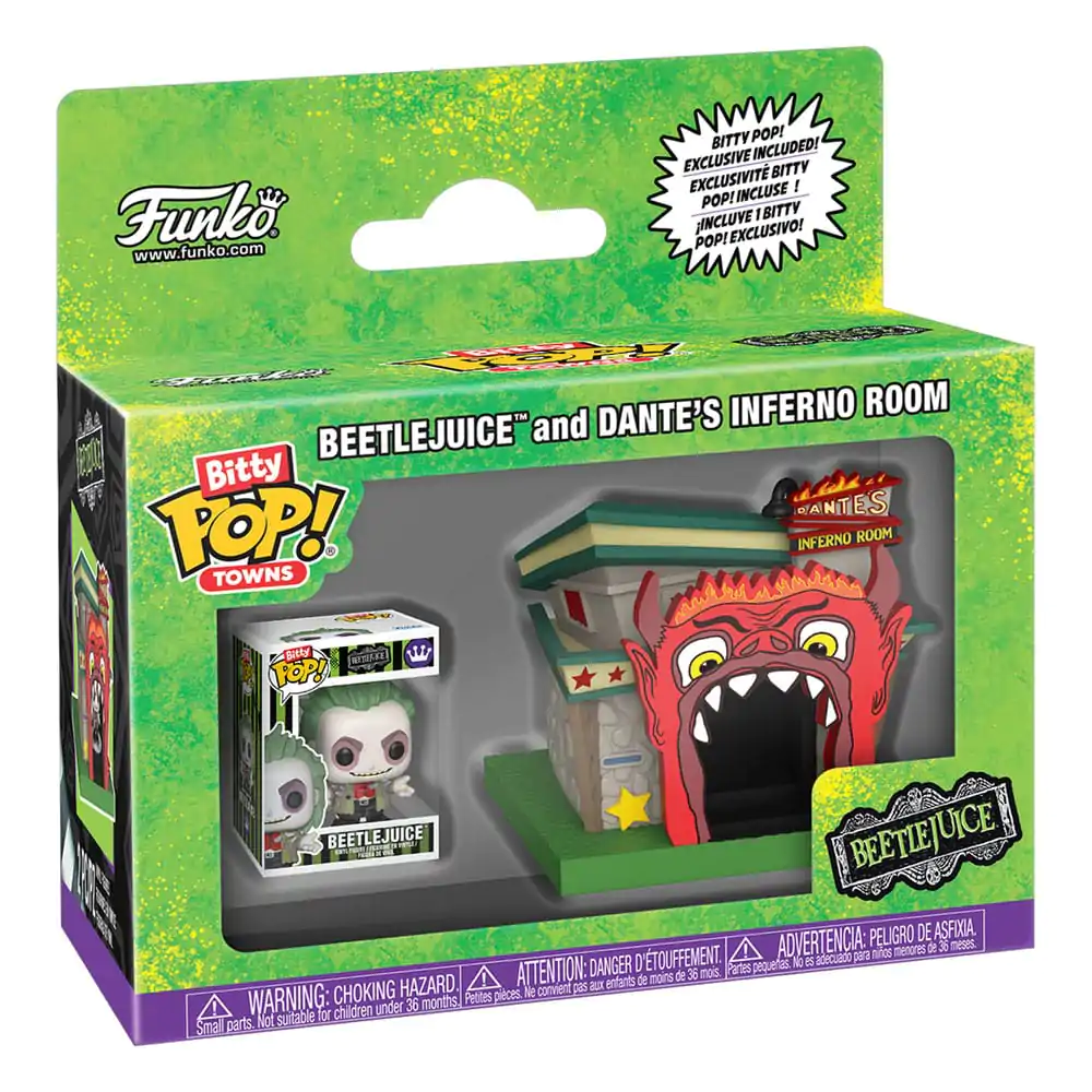Bitty Funko POP figurka Town Beetlejuice Dante's Inferno Room fotografii produktu