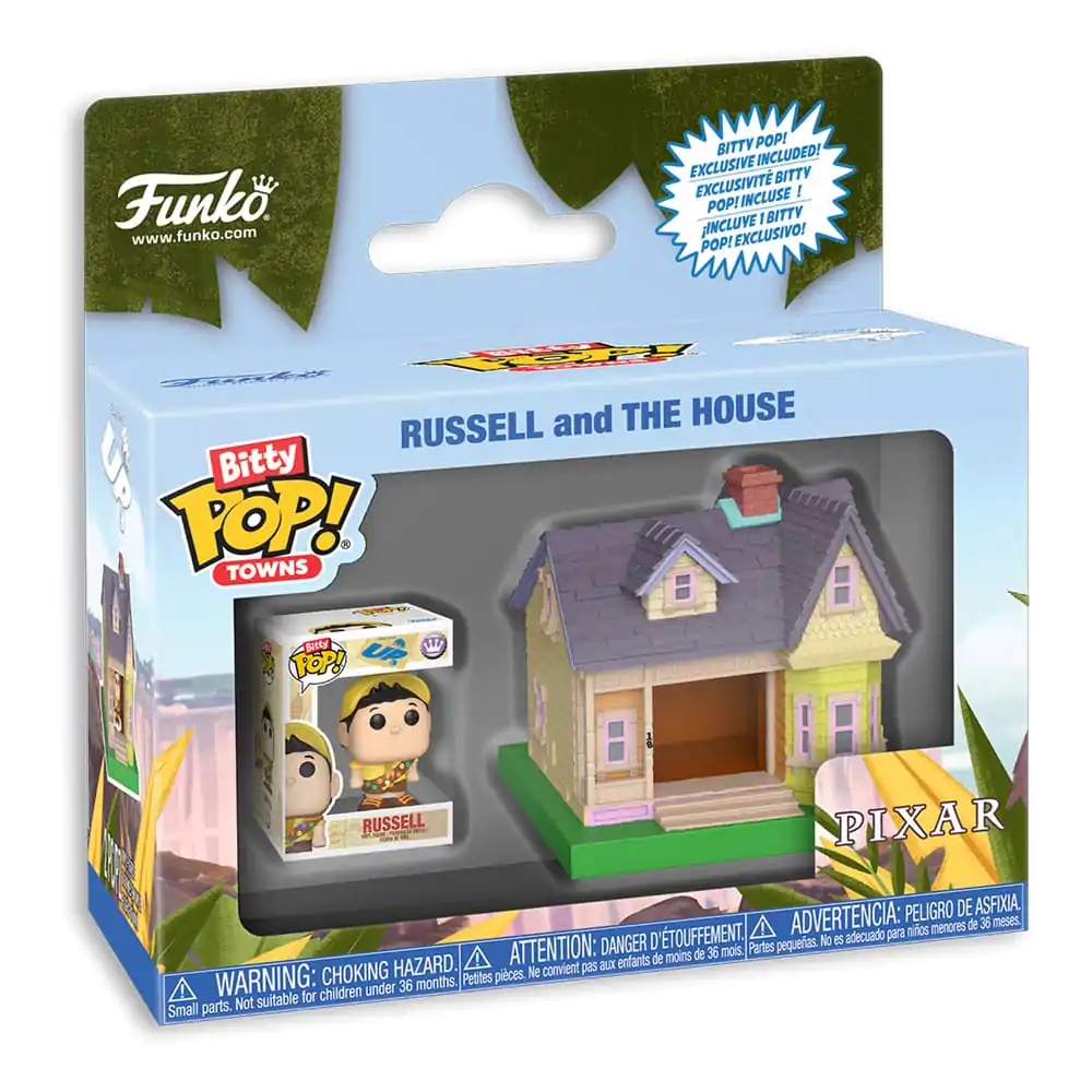 Bitty Funko POP figurka Town Disney Pixar UP Russel and the House fotografii produktu
