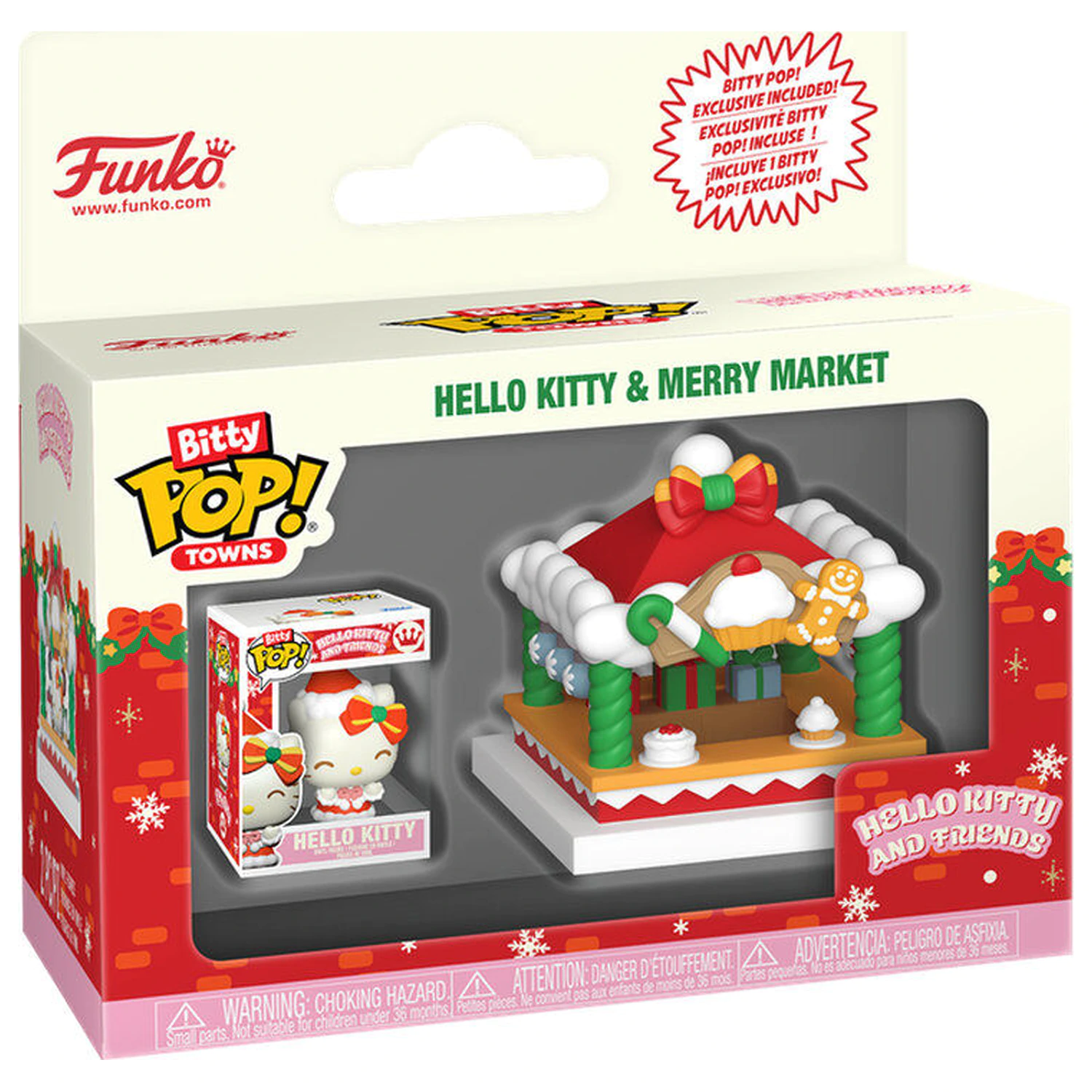 Bitty Funko POP figurka Town Hello Kitty and Merry Market fotografii produktu