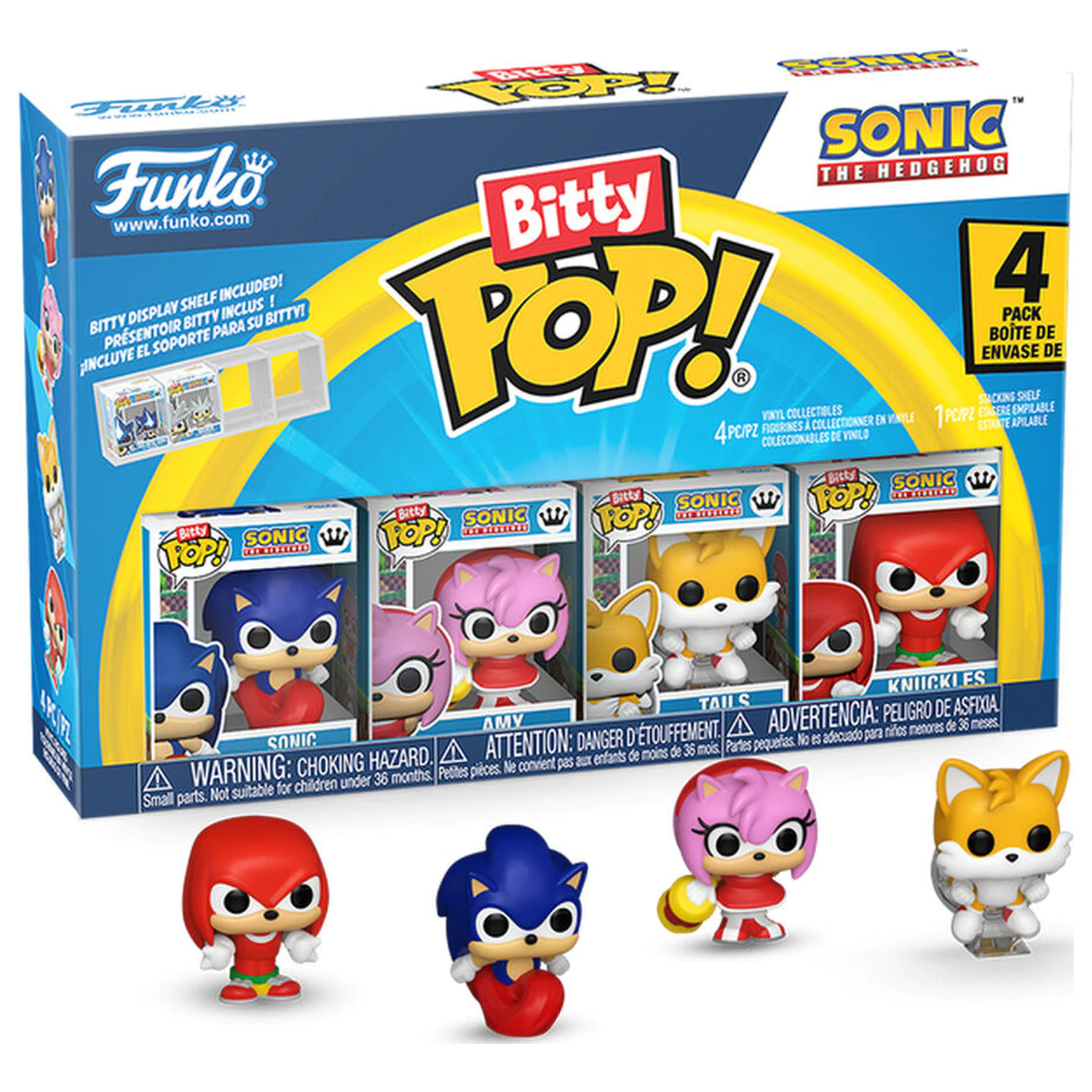 Bitty Funko POP figurky Sonic The Hedgehog fotografii produktu