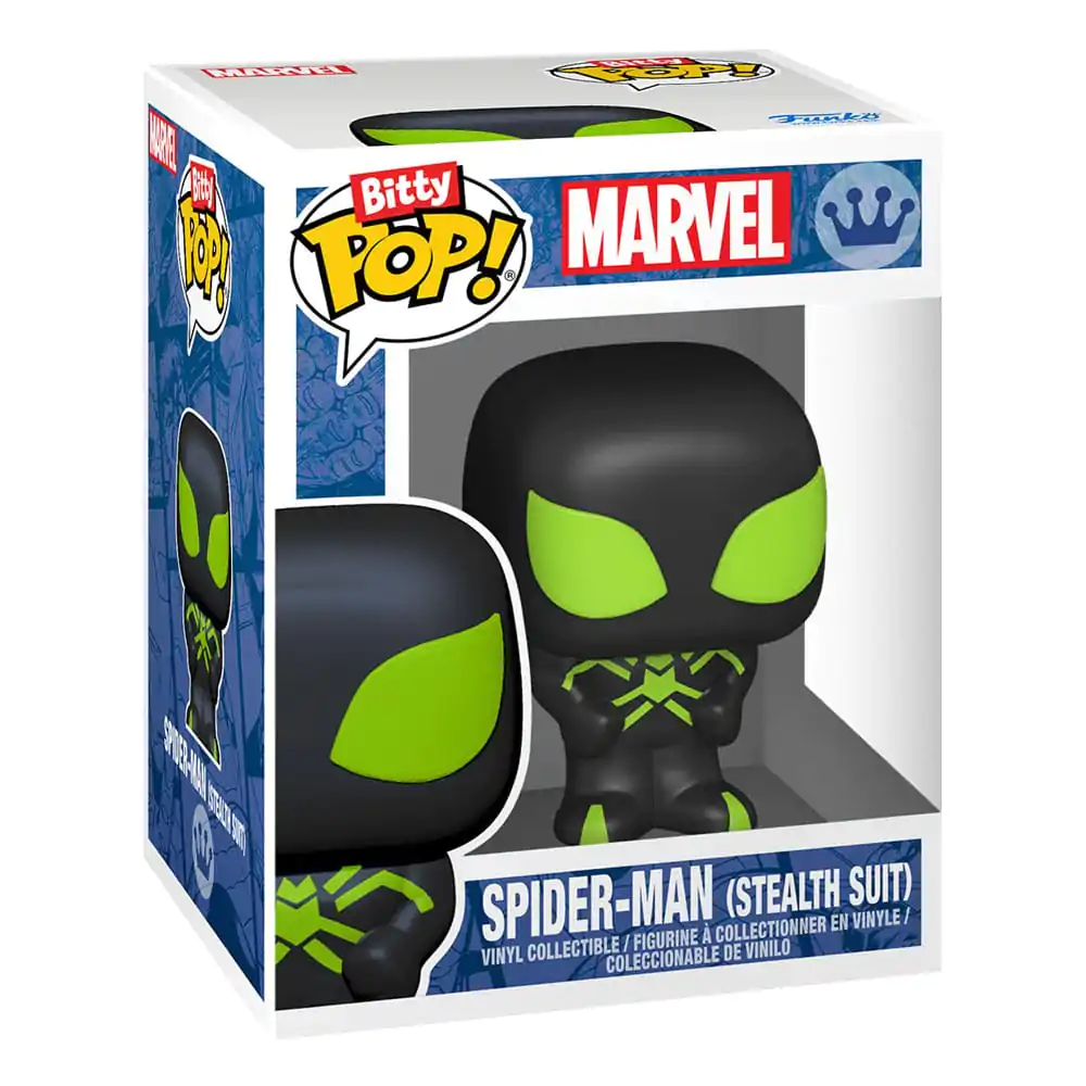 Bitty Funko POP Marvel Spider-Man Miles Vinyl Figurka 4-Pack Morales fotografii produktu