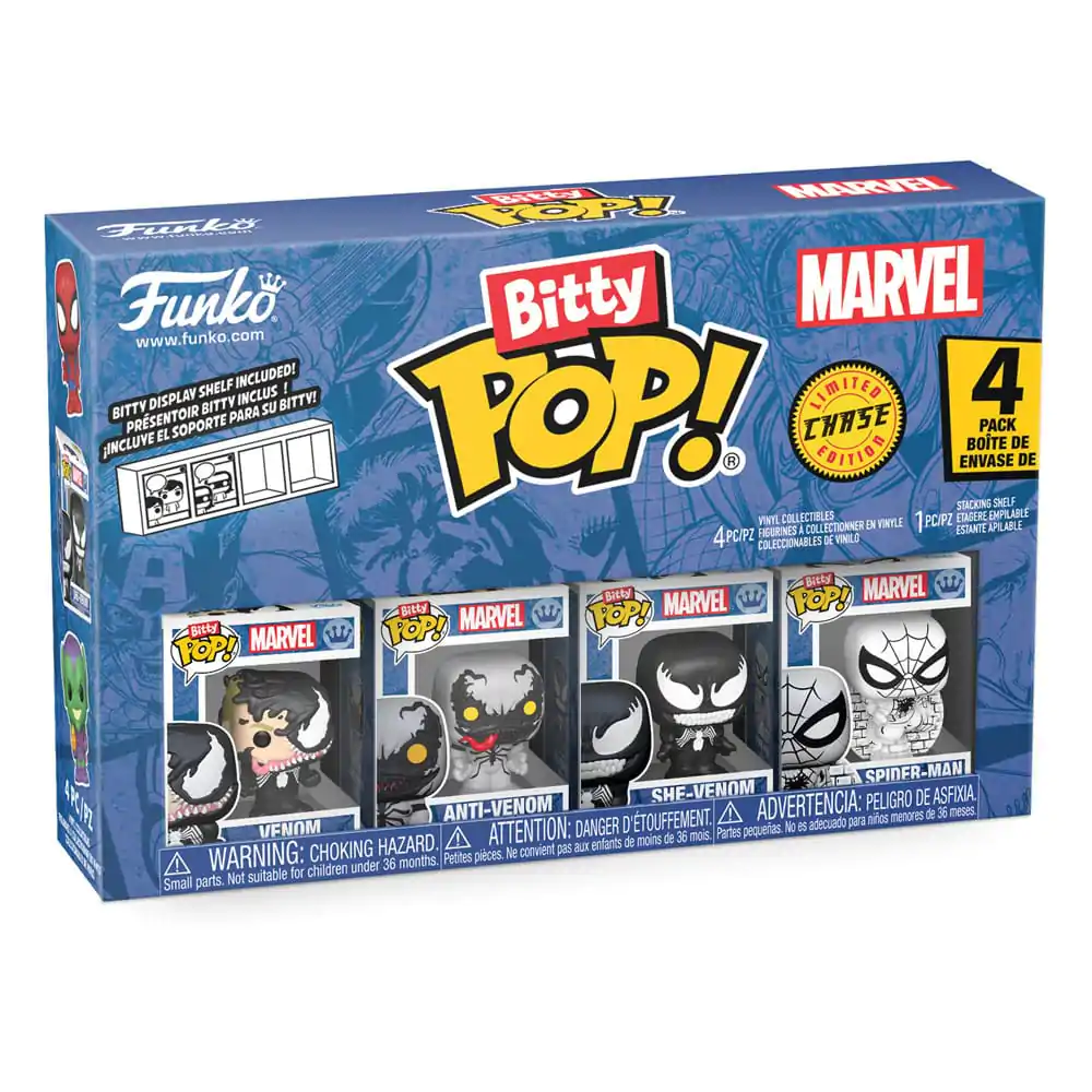 Bitty Funko POP Marvel Spider-Man Vinyl Figure 4-Pack Venom fotografii produktu
