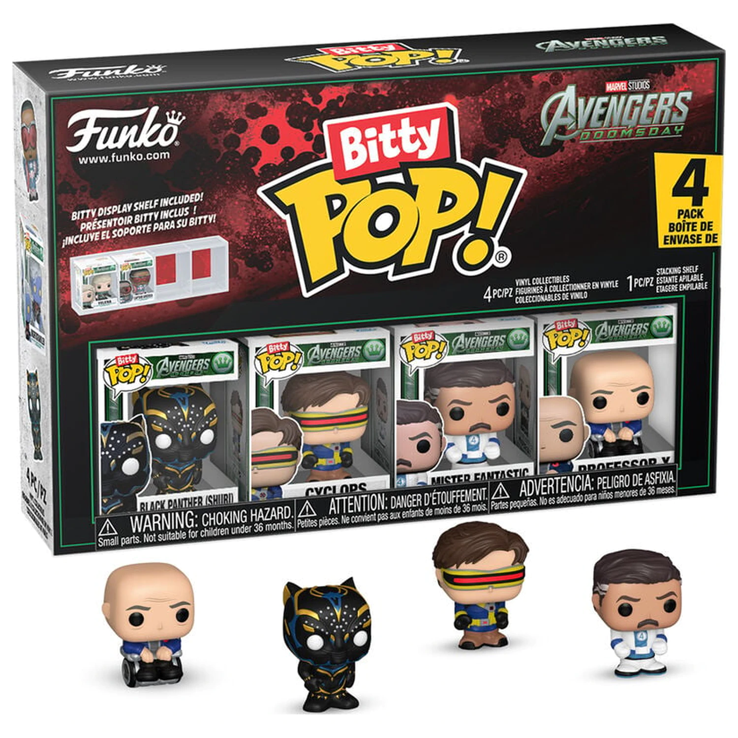 Bitty Funko POP Marvel Studios Avengers 4-pack figurek Doomsday fotografii produktu