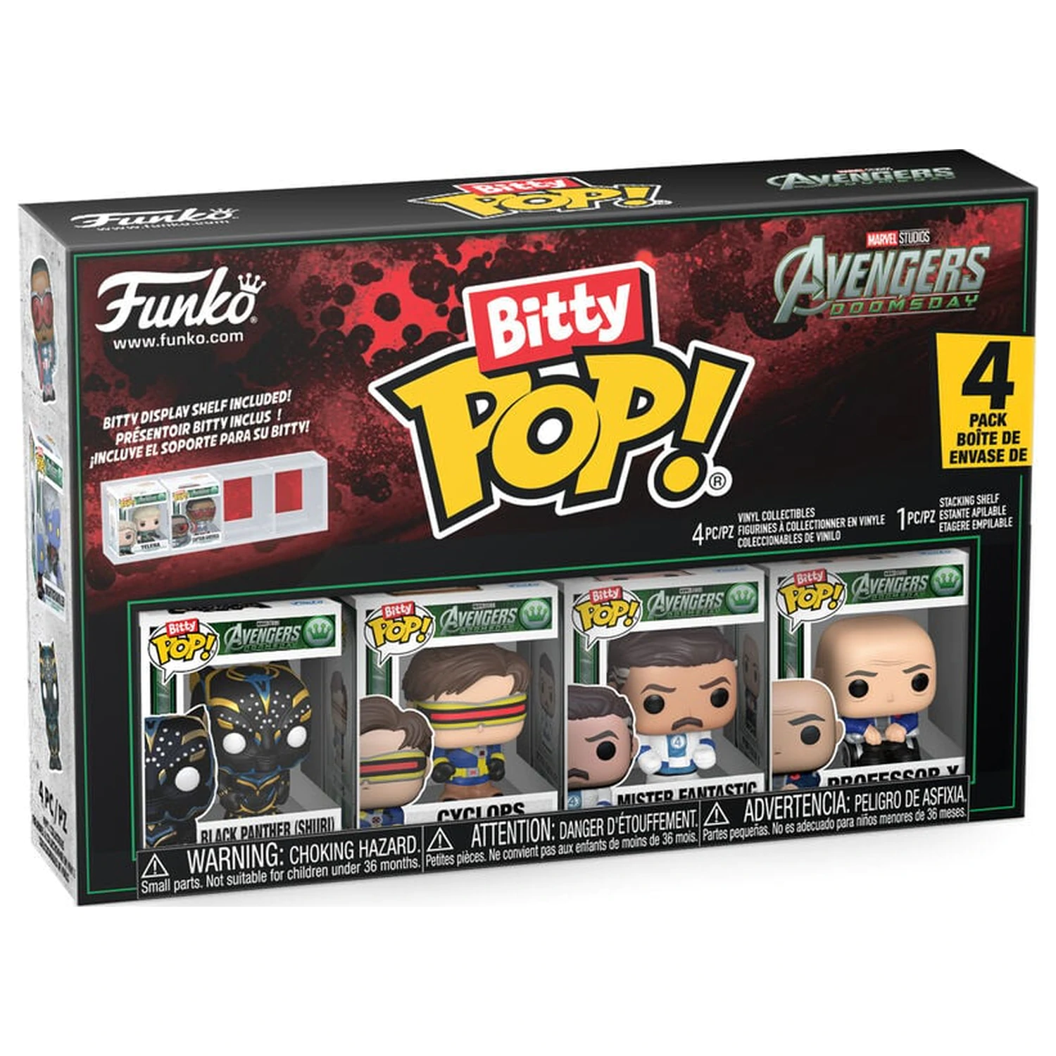 Bitty Funko POP Marvel Studios Avengers 4-pack figurek Doomsday fotografii produktu