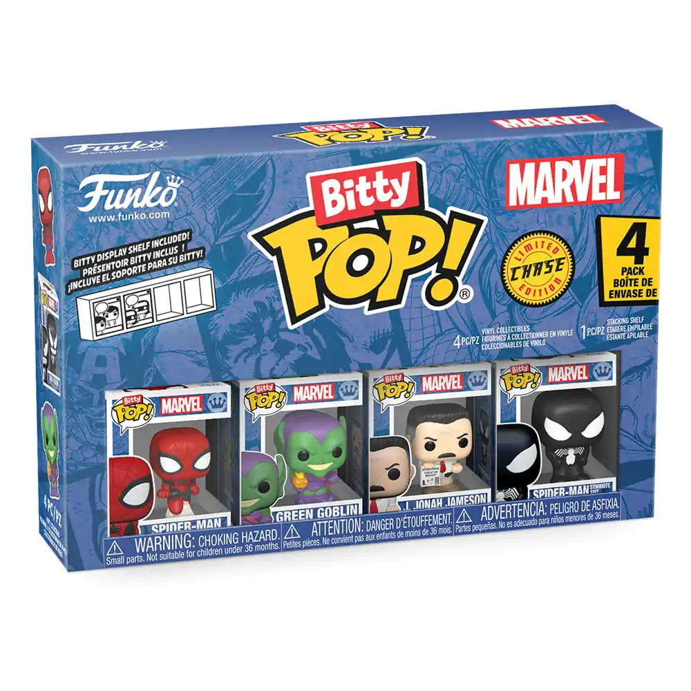 Bitty Funko POP Marvel Vinyl Figure 4-Pack Spider-Man - 4 ks vinylových figurek fotografii produktu