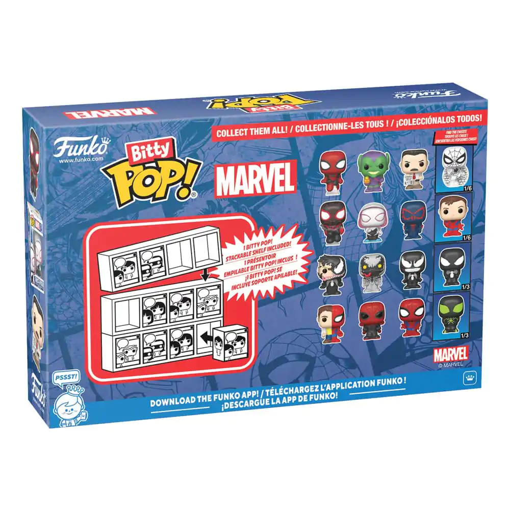Bitty Funko POP Marvel Vinyl Figure 4-Pack Spider-Man - 4 ks vinylových figurek fotografii produktu