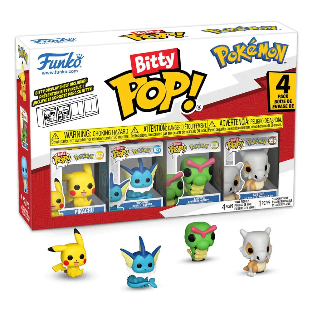 Funko Bitty POP Pokemon vinylová figurka 4-balení Pikachu fotografii produktu