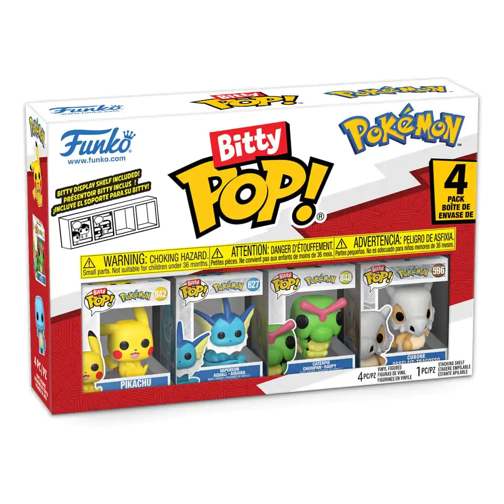 Funko Bitty POP Pokemon vinylová figurka 4-balení Pikachu fotografii produktu