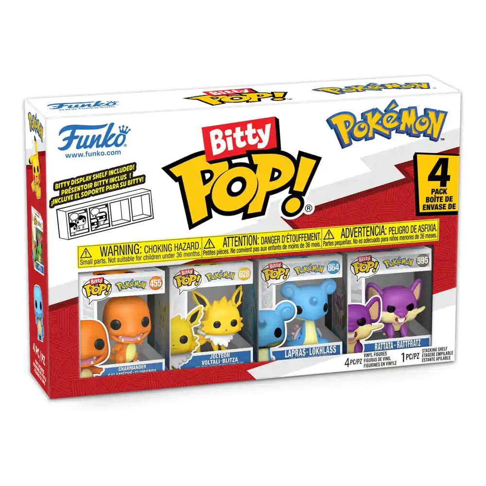 Bitty Funko POP Pokemon Vinyl Figure 4-Pack Charmander - 4 balení vinylových figurek fotografii produktu