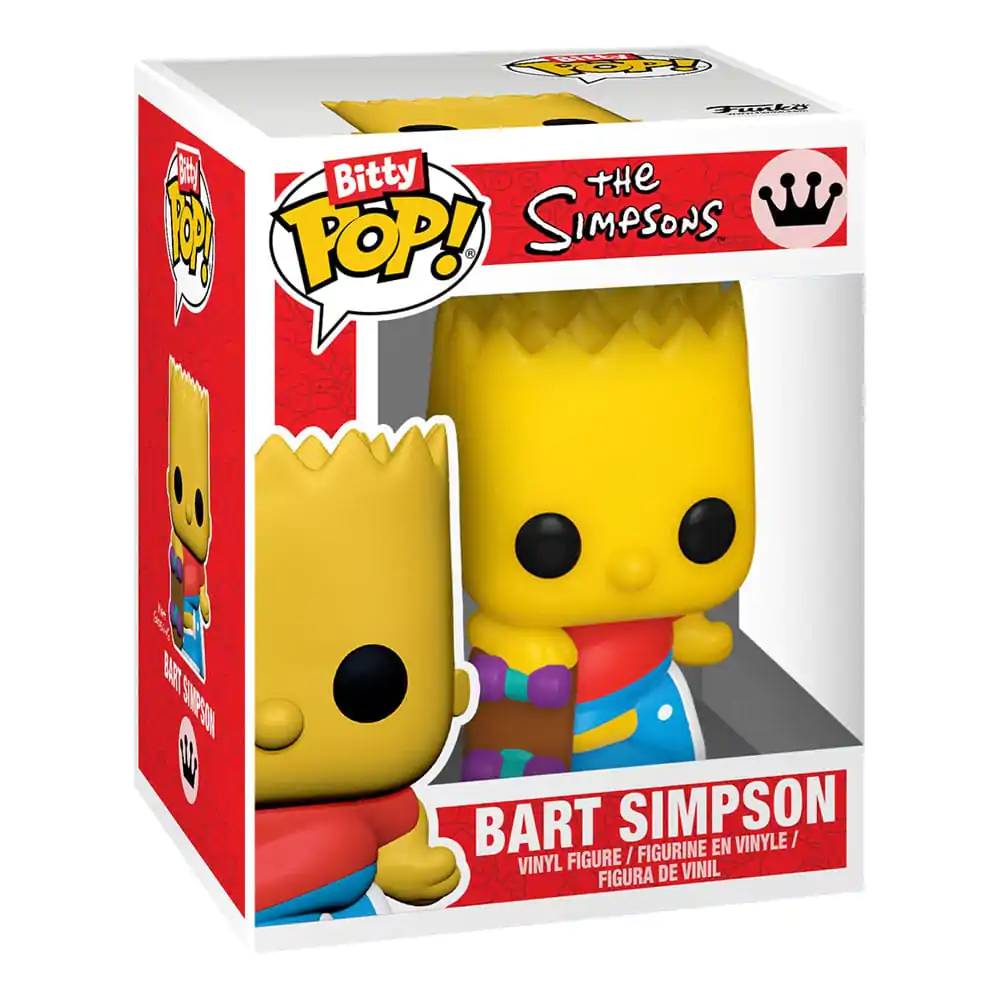 Bitty Funko POP The Simpsons Vinyl Figure 4-Pack - Bart, 4-balení fotografii produktu