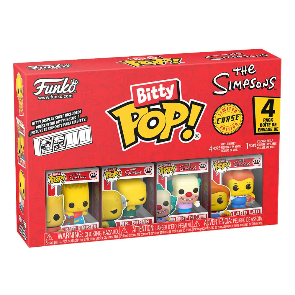 Bitty Funko POP The Simpsons Vinyl Figure 4-Pack - Bart, 4-balení fotografii produktu
