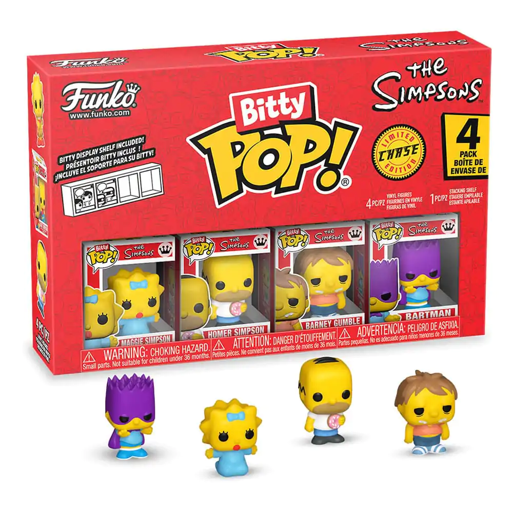 Bitty Funko POP The Simpsons Vinyl Figure 4-Pack Maggie – 4kusé balení vinylových figurek fotografii produktu