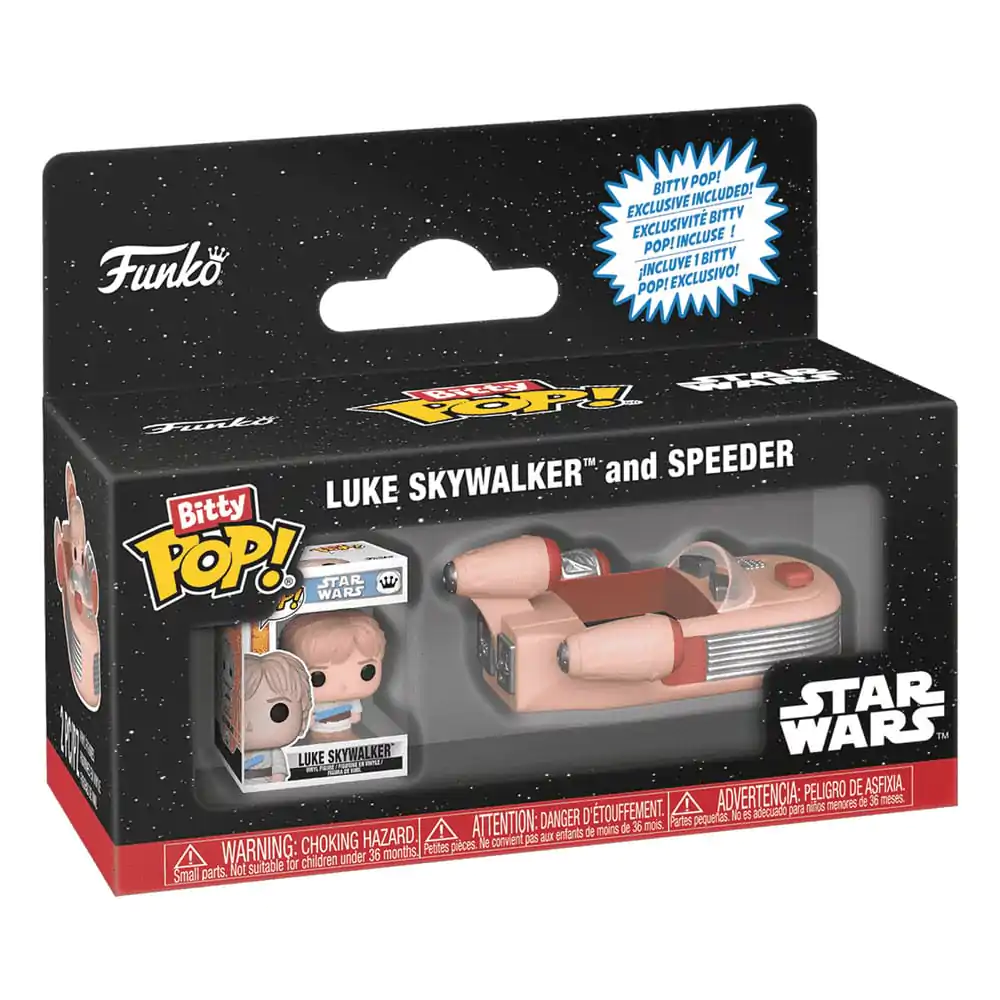 Bitty Pop figurka Rides Star Wars Luke Skywalker and Speeder fotografii produktu