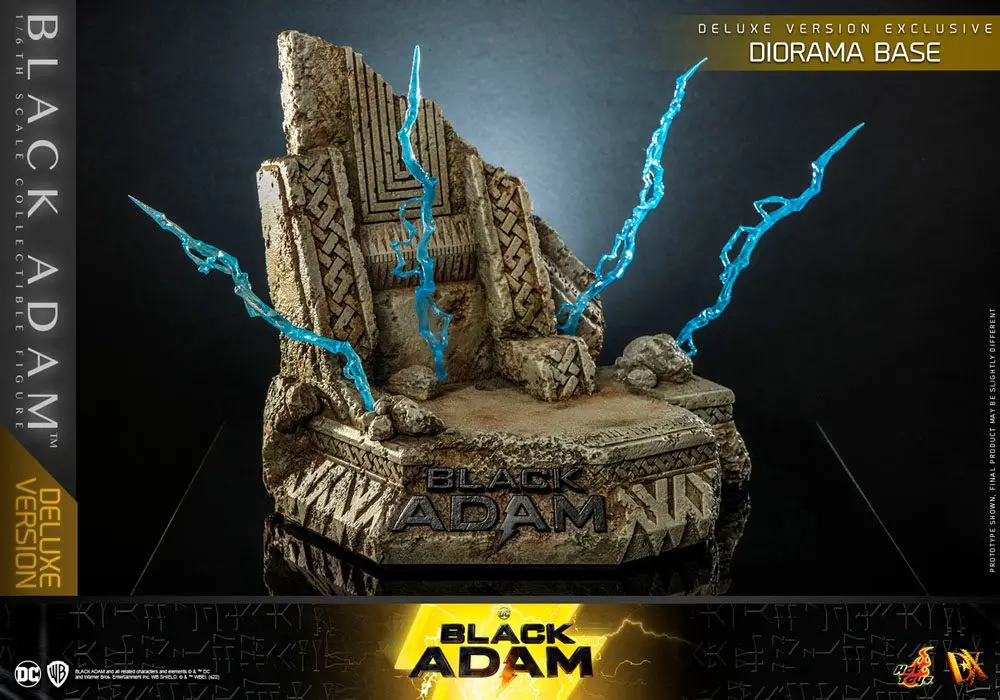 Akční figurka Black Adam DX 1/6 Black Adam Deluxe verze 33 cm fotografii produktu