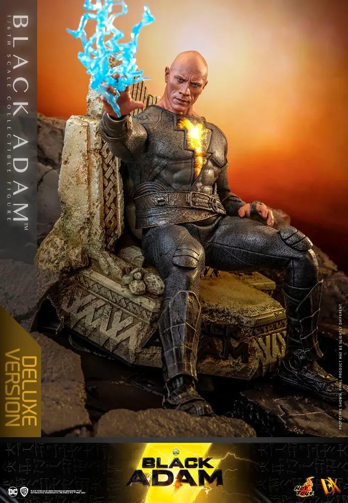 Akční figurka Black Adam DX 1/6 Black Adam Deluxe verze 33 cm fotografii produktu