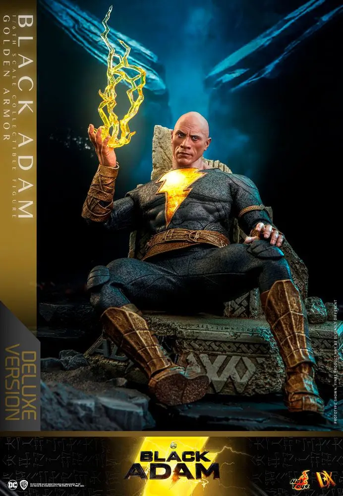 Akční figurka Black Adam DX 1/6 Black Adam (Zlaté brnění) Deluxe verze 33 cm fotografii produktu