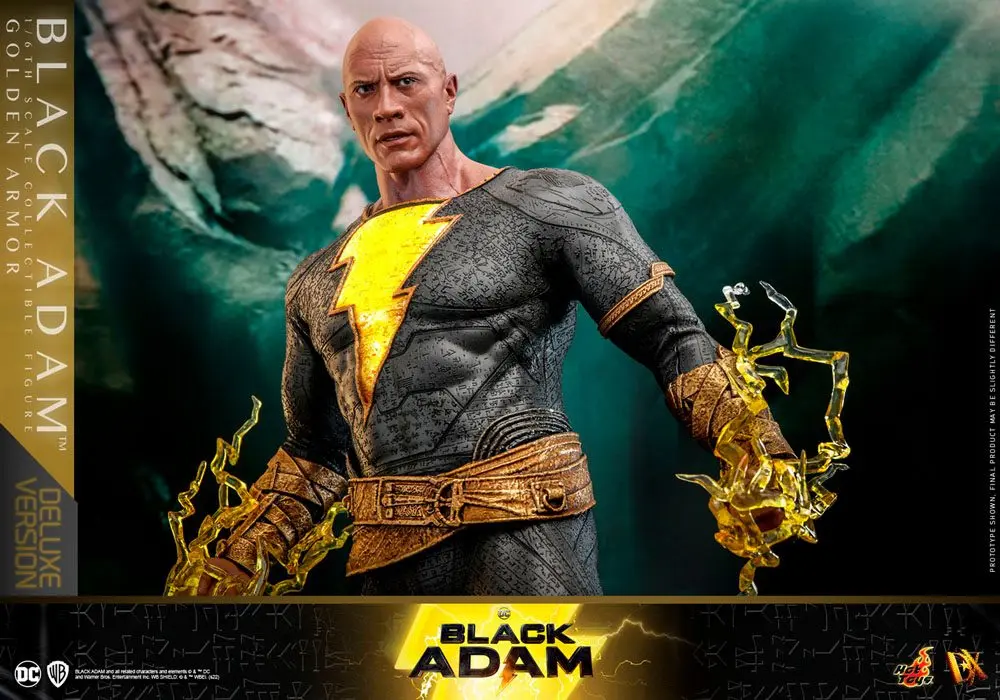 Akční figurka Black Adam DX 1/6 Black Adam (Zlaté brnění) Deluxe verze 33 cm fotografii produktu