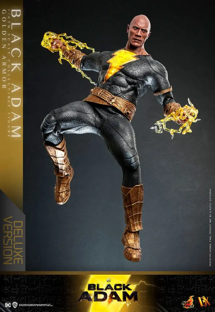 Akční figurka Black Adam DX 1/6 Black Adam (Zlaté brnění) Deluxe verze 33 cm fotografii produktu